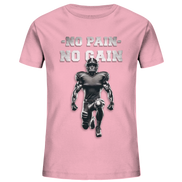 No Pain No Gain Metal - Kids Organic Shirt