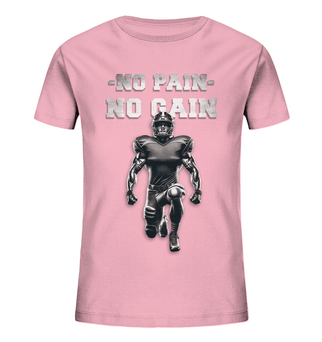 No Pain No Gain Metal - Kids Organic Shirt