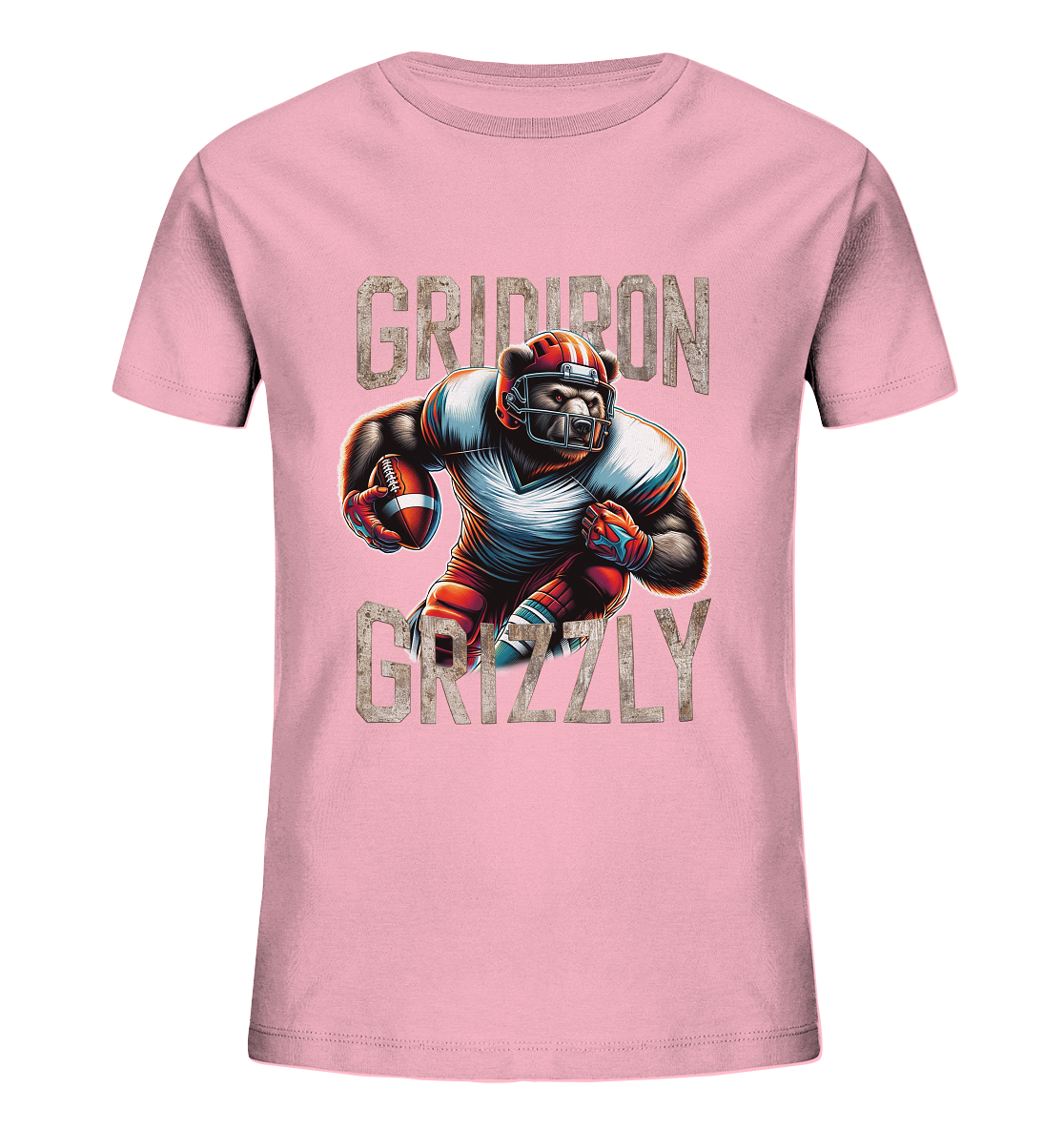 Gridiron Grizzly - Kids Organic Shirt