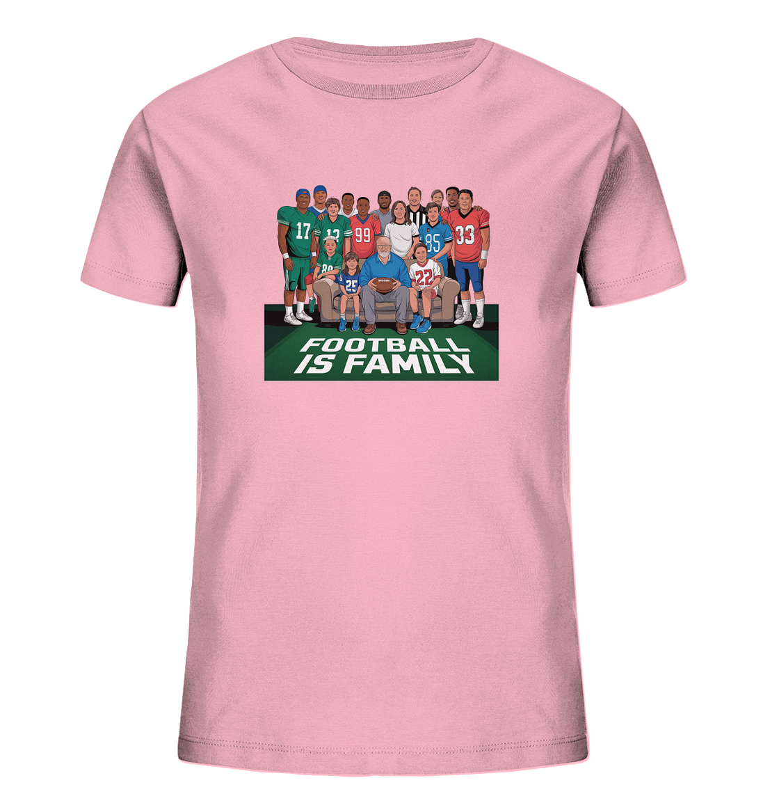 Football is Family - Kids Organic Shirt