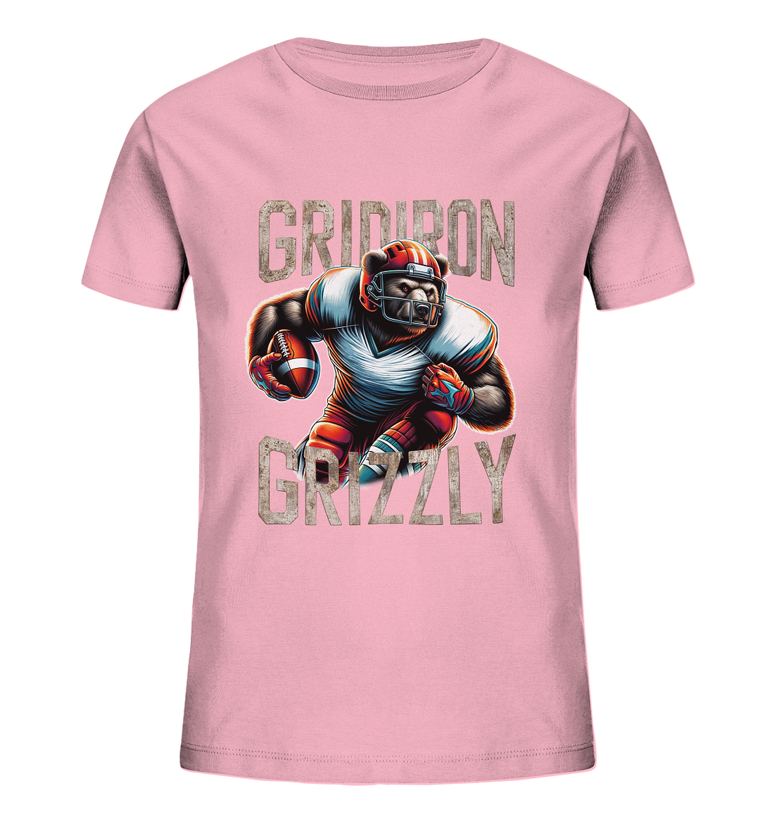 Gridiron Grizzly - Kids Organic Shirt
