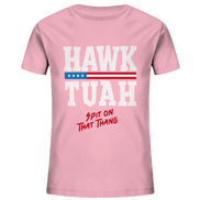 Hawk Tuah White - Kids Organic T-Shirt