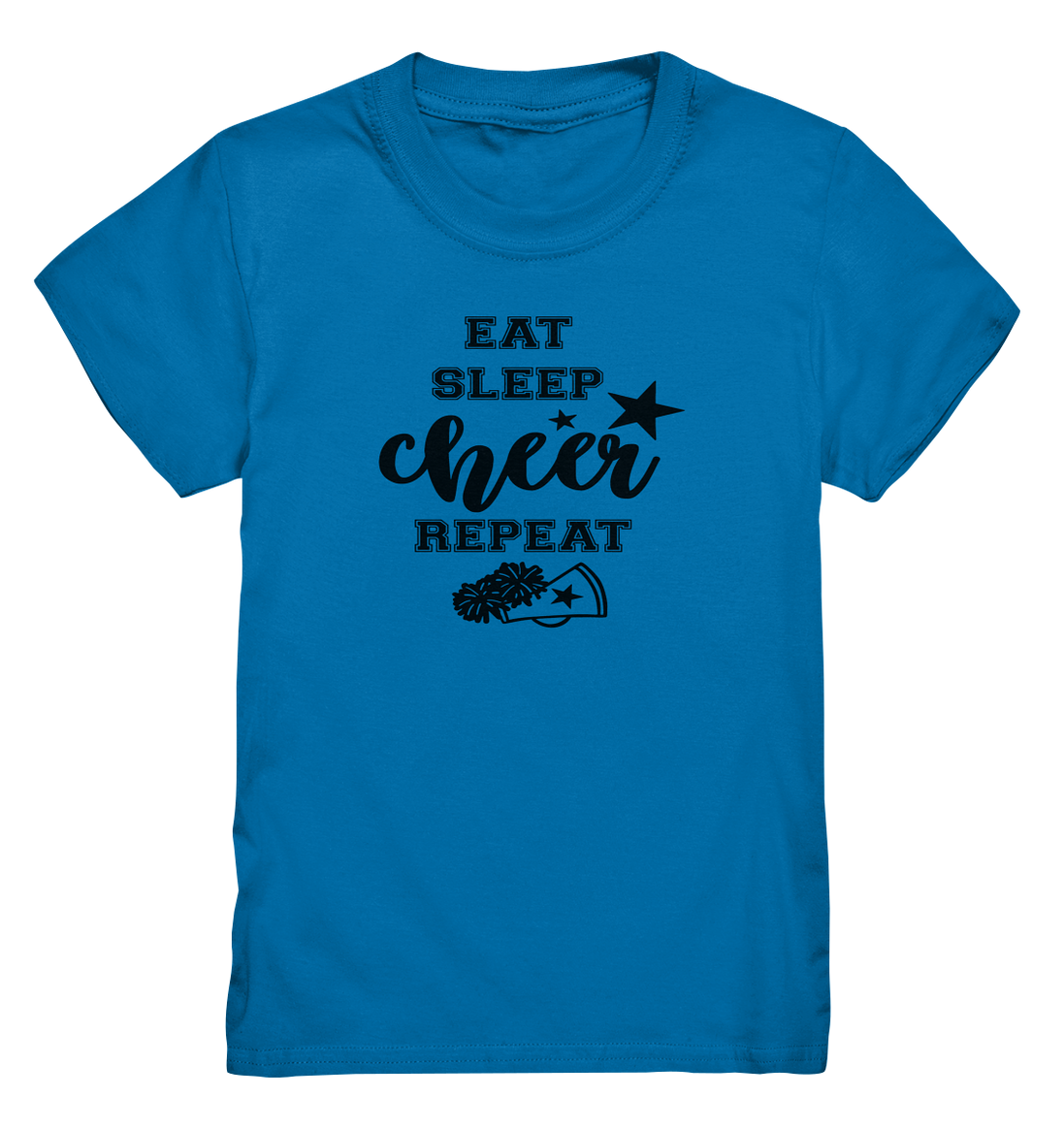 Eat Sleep Cheer Repeat - Kids Premium Shirt
