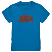 New York Football Silhoutte  - Kids Premium Shirt