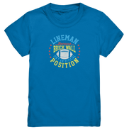 Lineman Brick Wall - Kids Premium Shirt