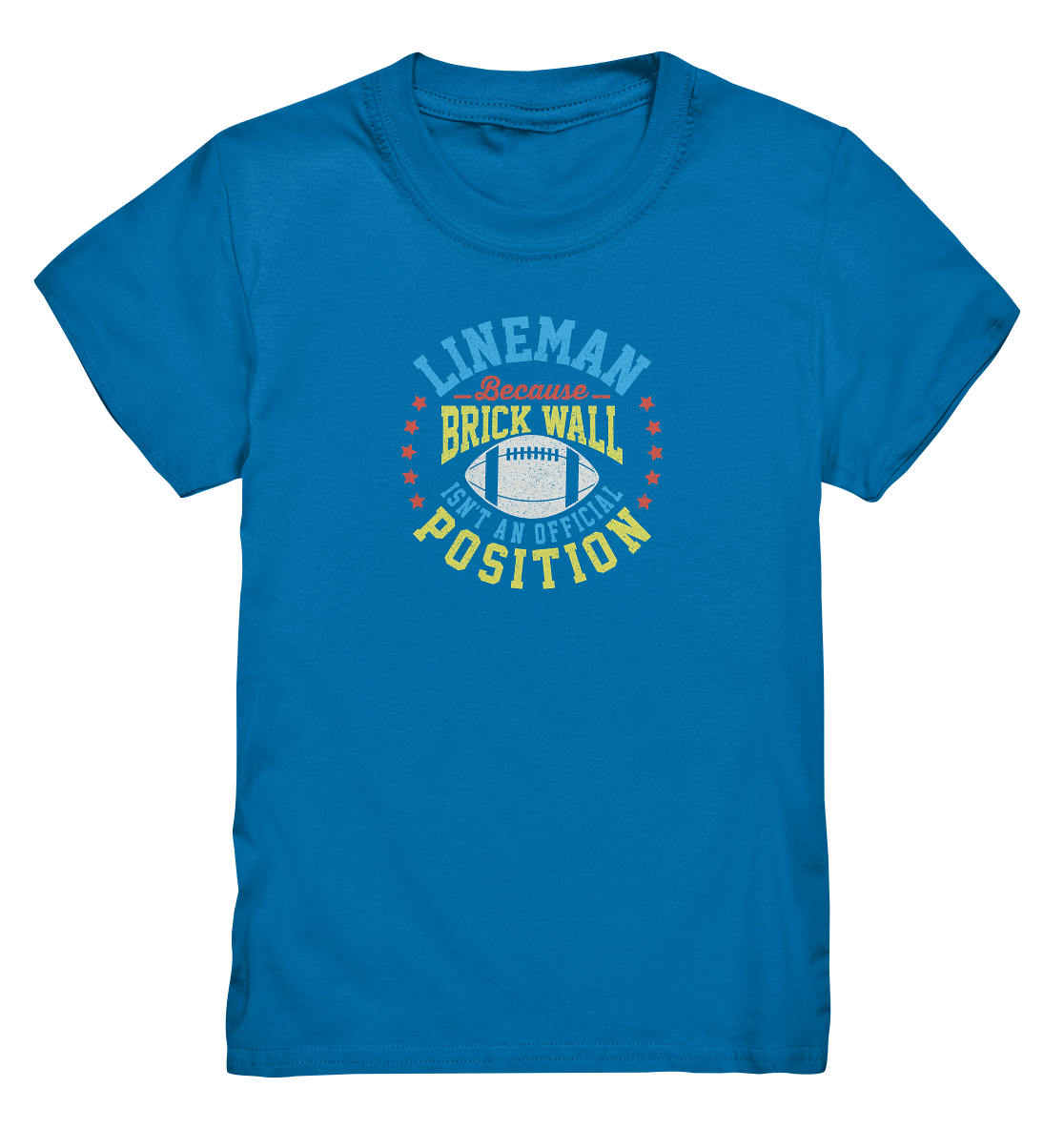 Lineman Brick Wall - Kids Premium Shirt