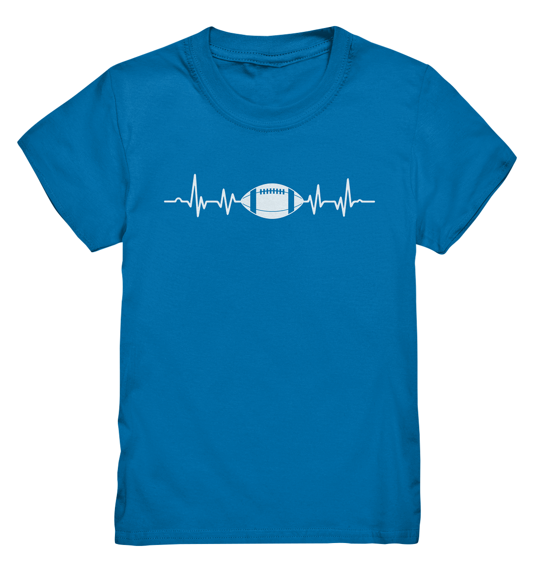 Football Heartbeat - Kids Premium Shirt