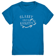Glassy until Kick Off - Kids Premium Shirt