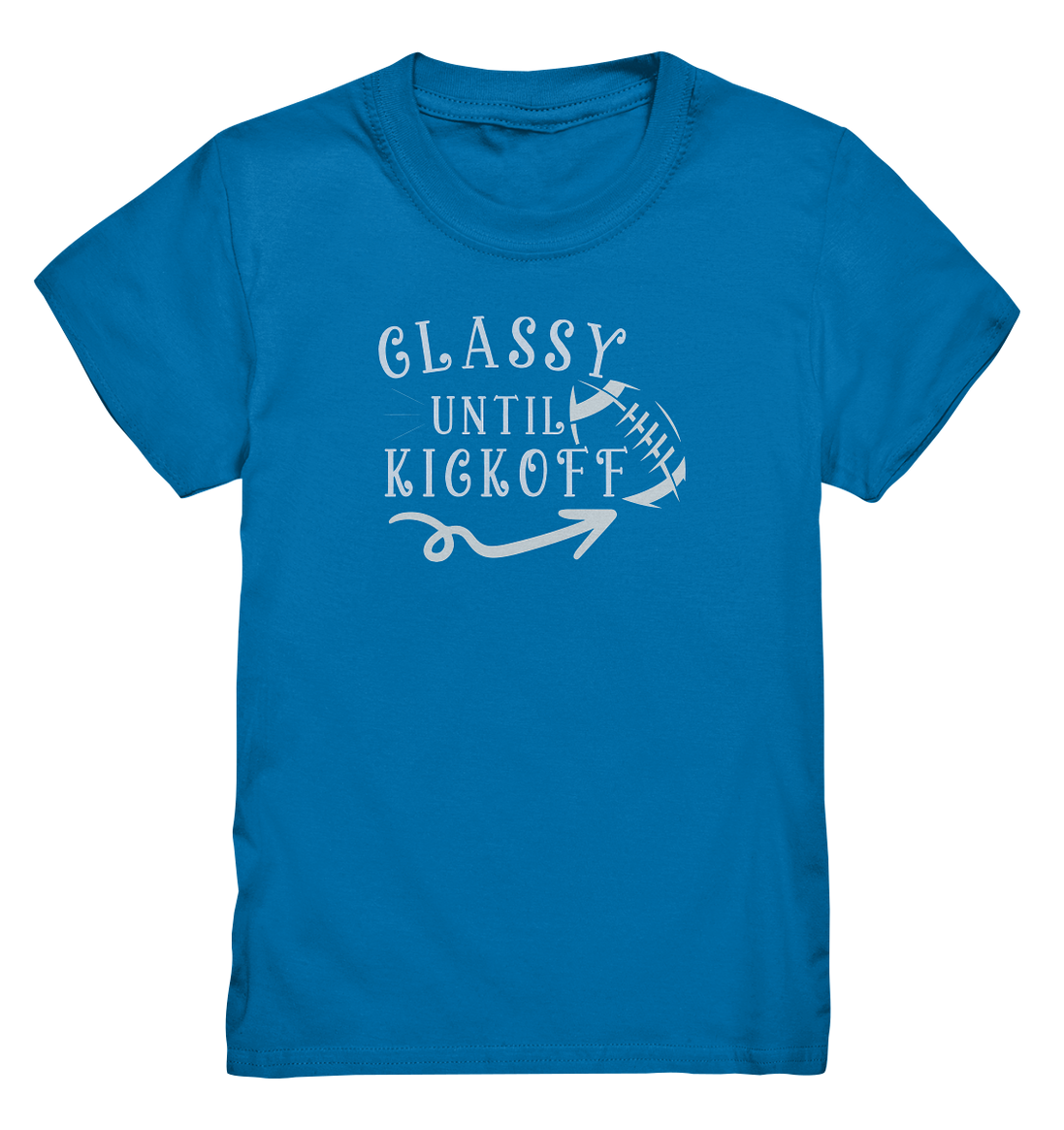 Glassy until Kick Off - Kids Premium Shirt