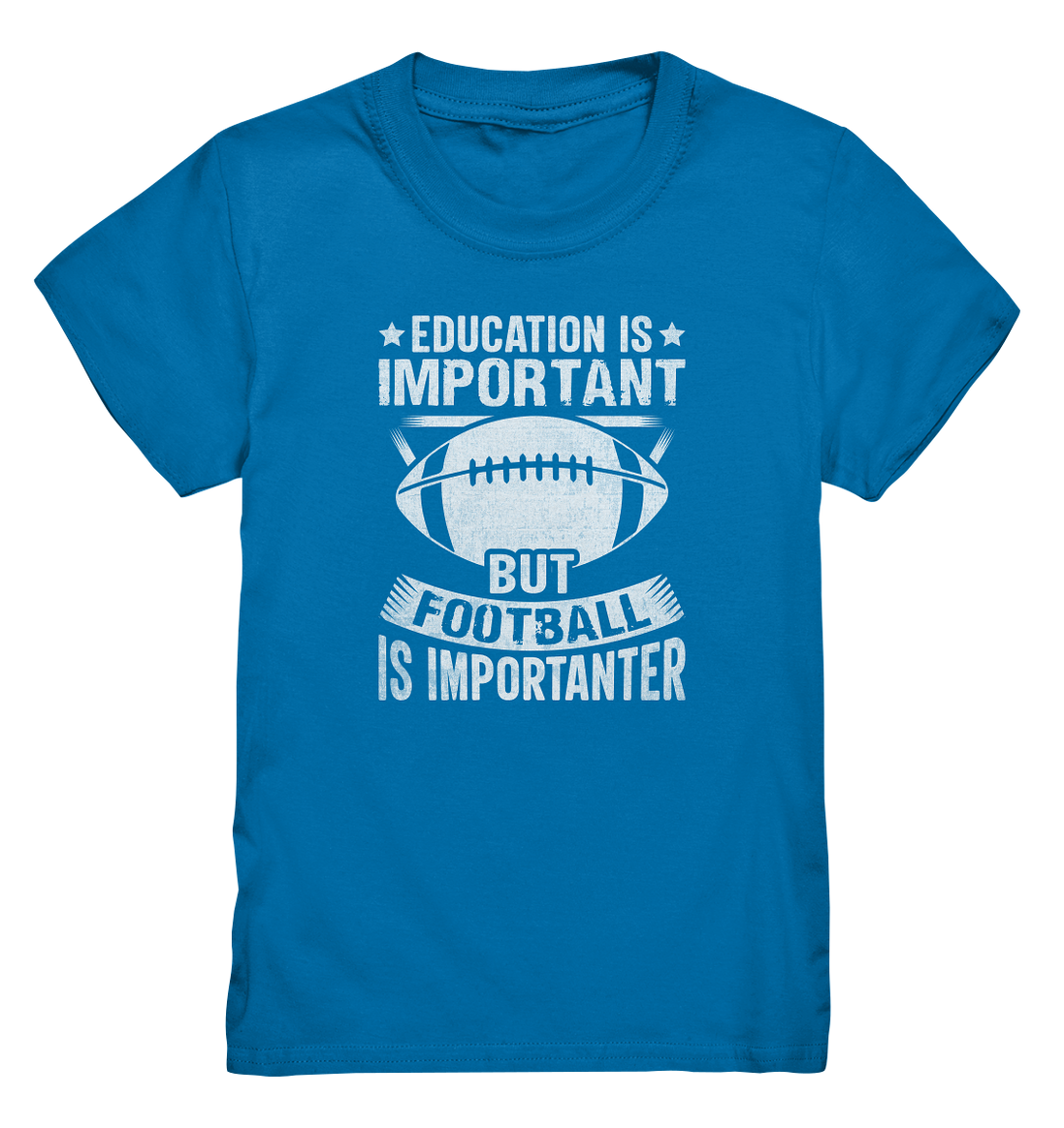 Football is importanter - Kids Premium Shirt