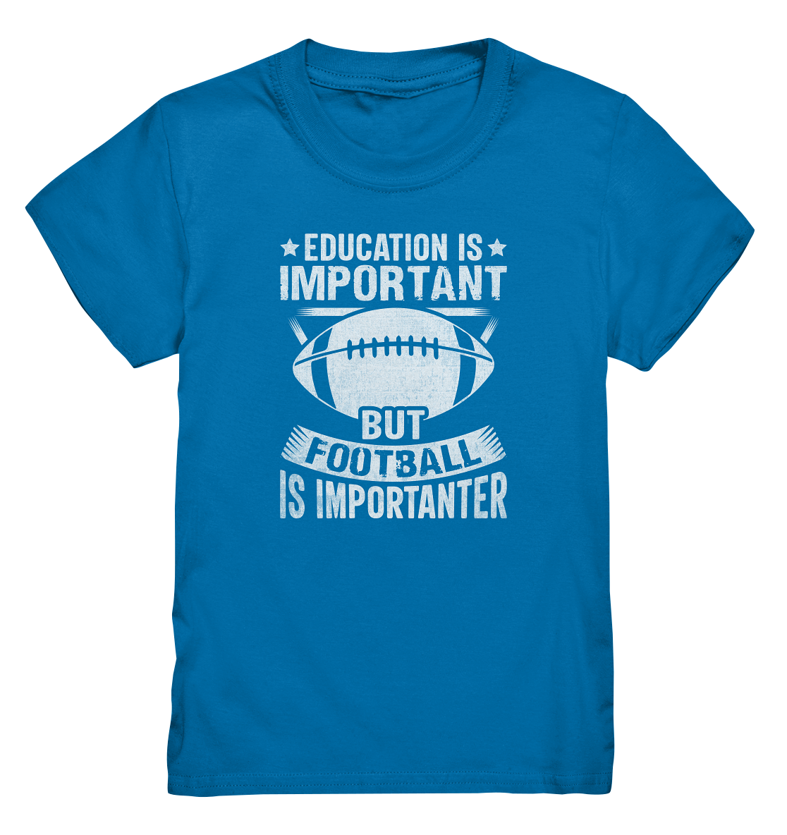 Football is importanter - Kids Premium Shirt