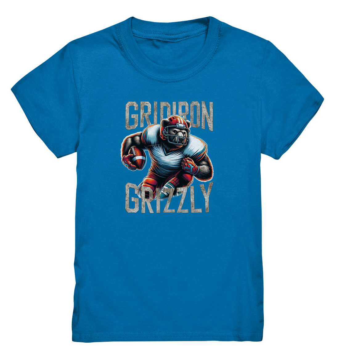 Gridiron Grizzly - Kids Premium Shirt