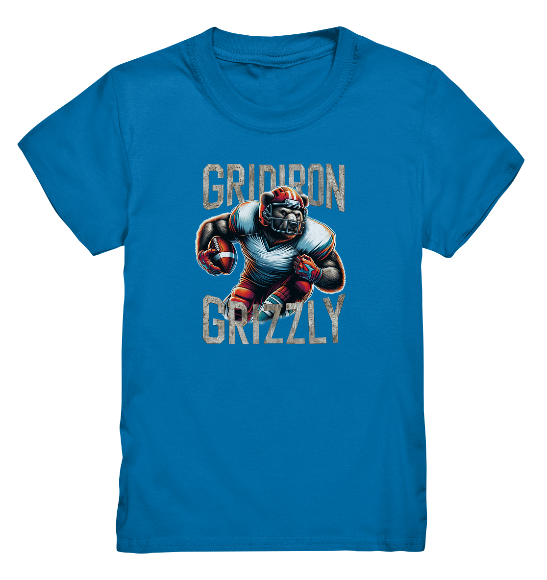 Gridiron Grizzly - Kids Premium Shirt