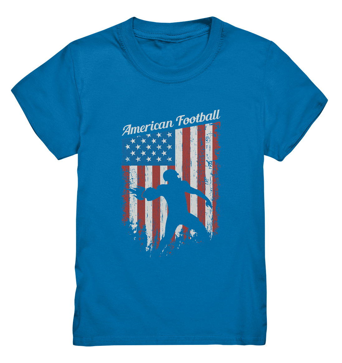 American Football Banner - Kids Premium Shirt