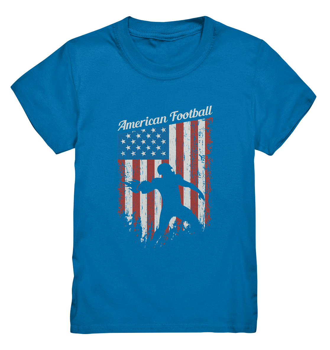 American Football Banner - Kids Premium Shirt