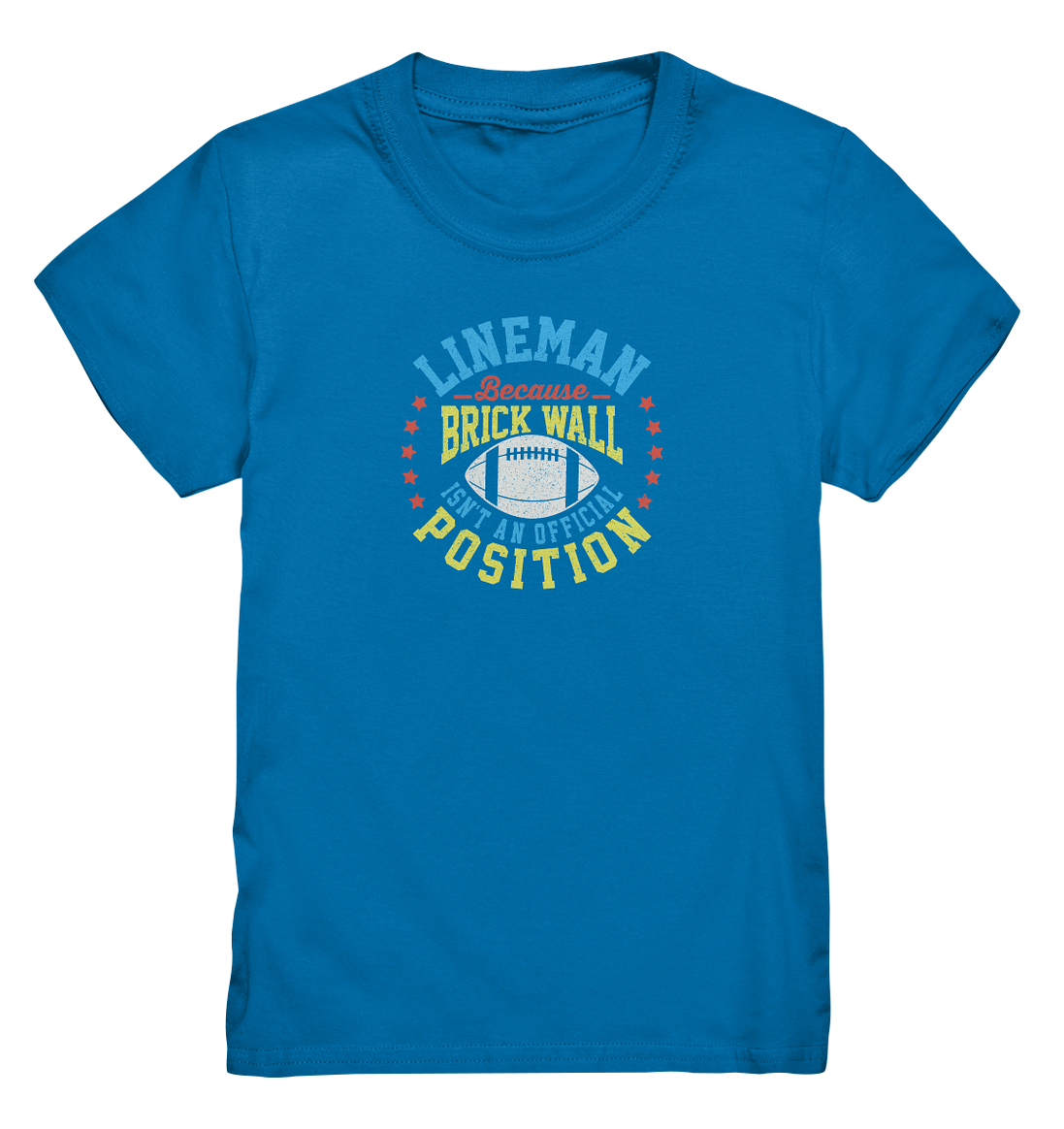 Lineman Brick Wall - Kids Premium Shirt