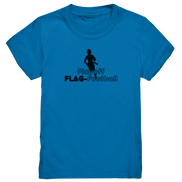 Playoff Flag Football  Women black  - Kids Premium Shirt