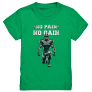 No Pain No Gain Metal - Kids Premium Shirt