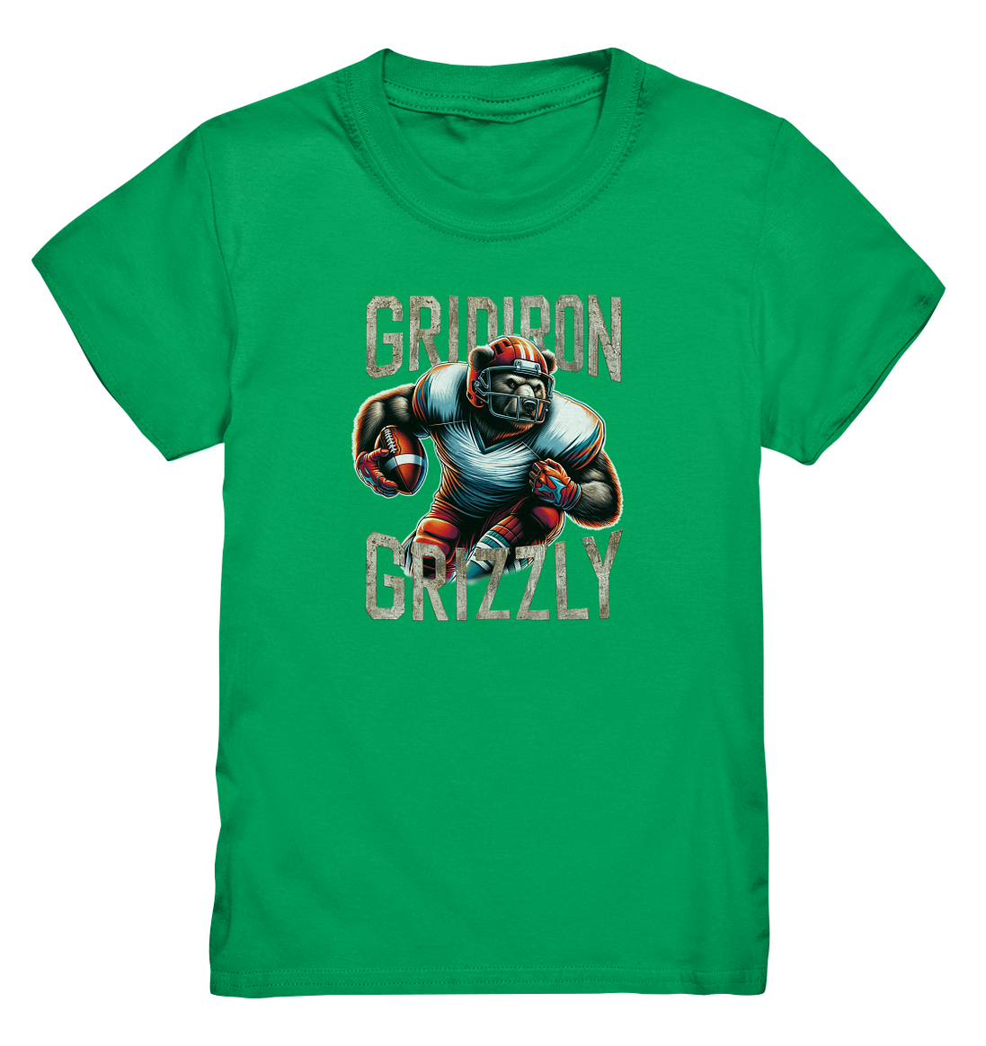 Gridiron Grizzly - Kids Premium Shirt