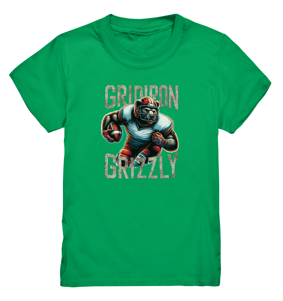 Gridiron Grizzly - Kids Premium Shirt