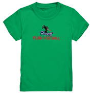 Playoff Flag Football  Men red - Kids Premium Shirt