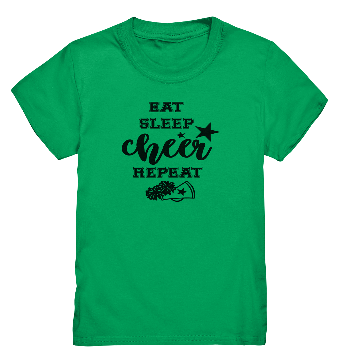 Eat Sleep Cheer Repeat - Kids Premium Shirt
