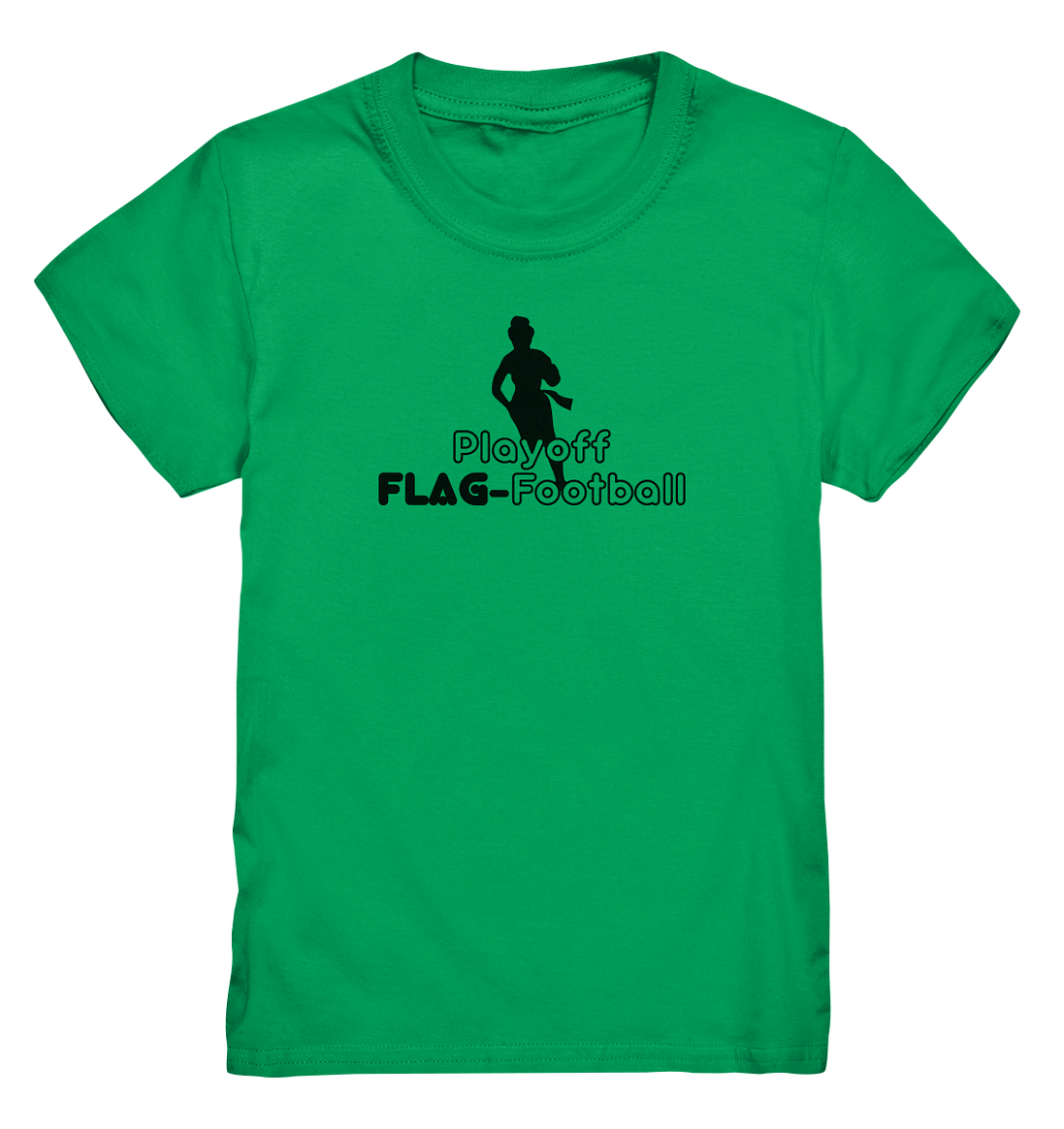 Playoff Flag Football  Women black  - Kids Premium Shirt