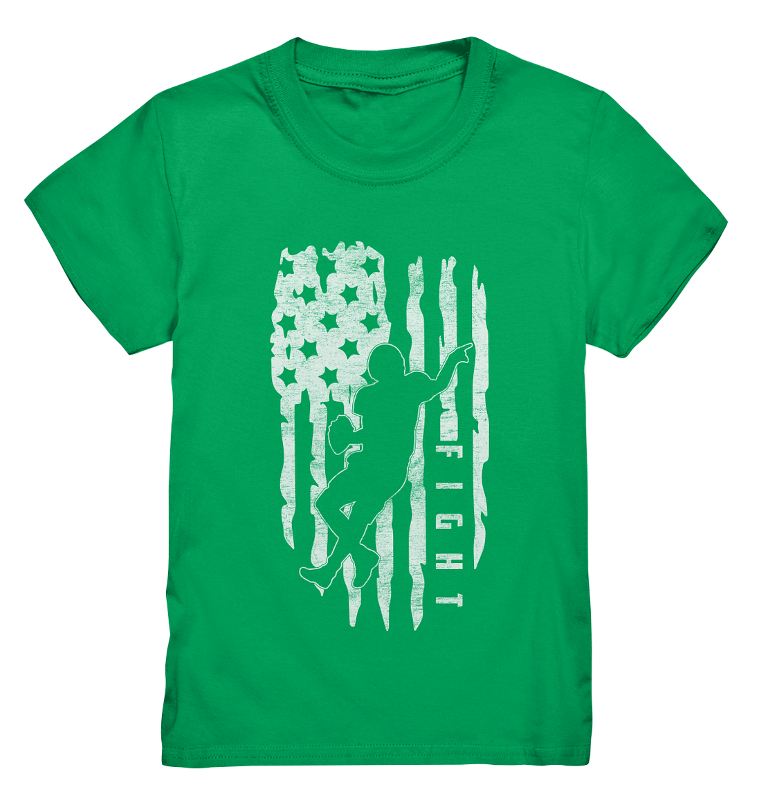 USA Flag Fight - Kids Premium Shirt
