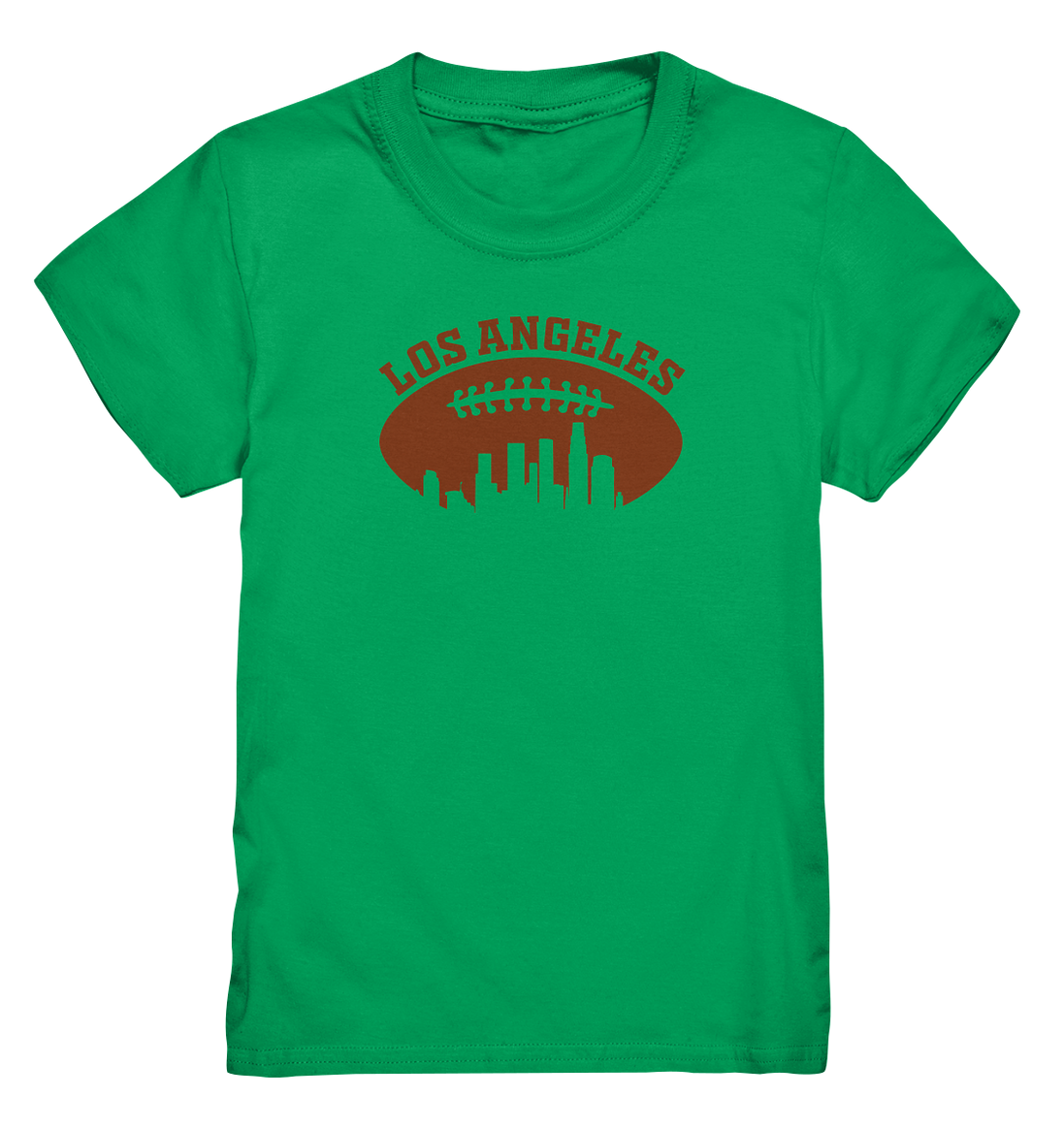 Los Angeles Football Silhouette - Kids Premium Shirt
