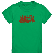 New York Football Silhoutte  - Kids Premium Shirt
