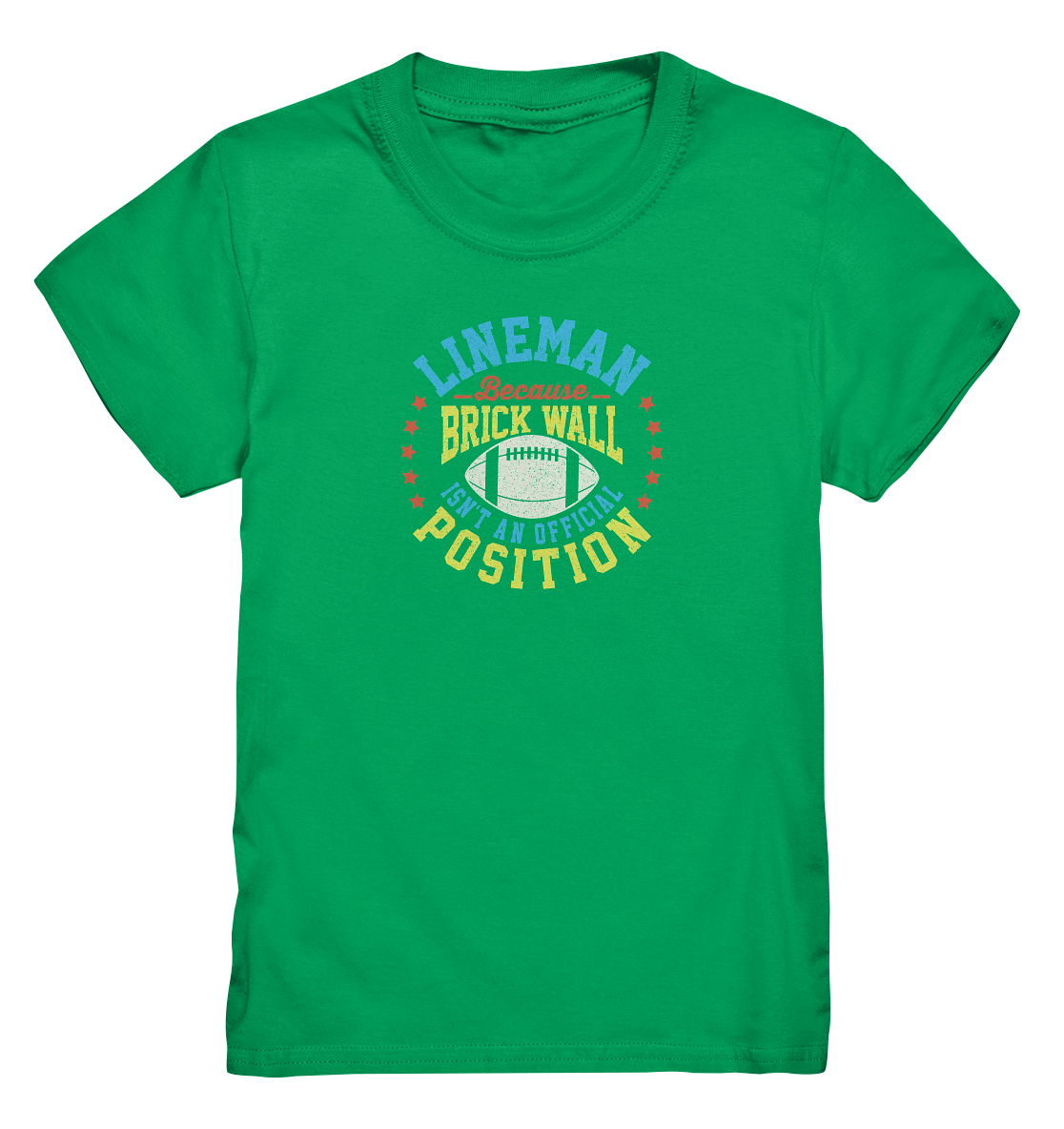 Lineman Brick Wall - Kids Premium Shirt