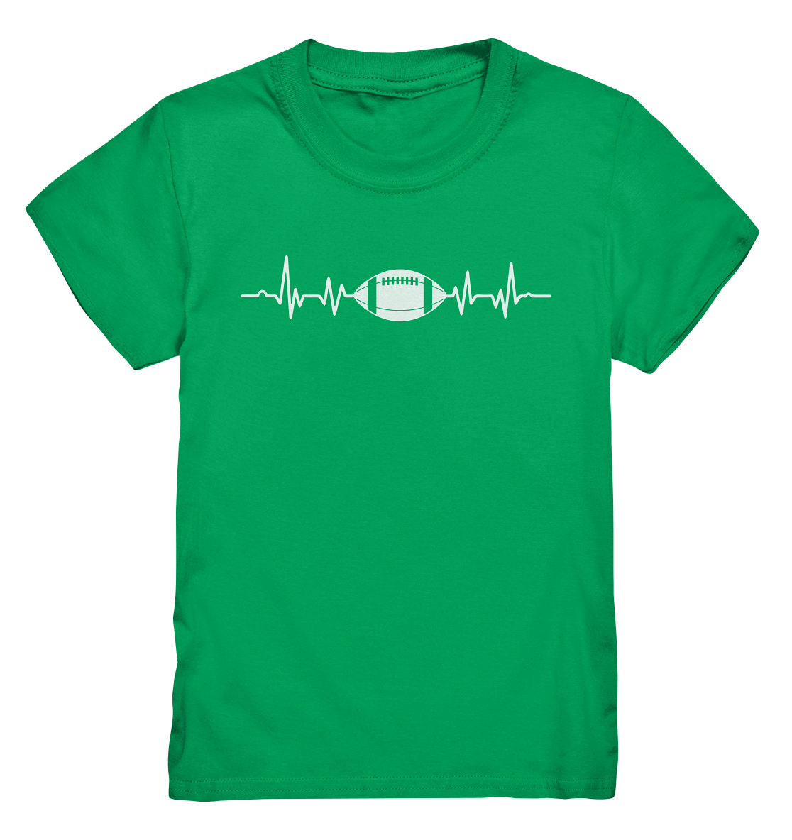 Football Heartbeat - Kids Premium Shirt