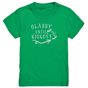 Glassy until Kick Off - Kids Premium Shirt