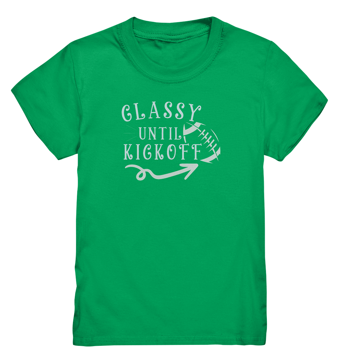 Glassy until Kick Off - Kids Premium Shirt