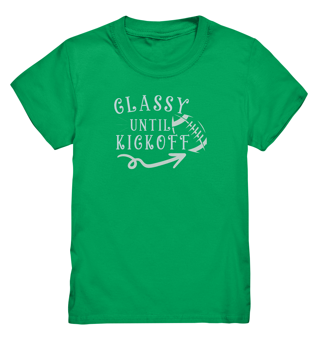 Glassy until Kick Off - Kids Premium Shirt