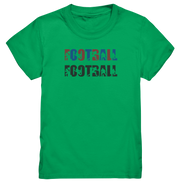 Football Silhouette - Kids Premium Shirt