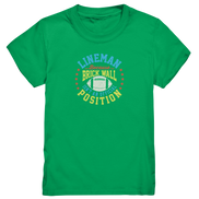 Lineman Brick Wall - Kids Premium Shirt