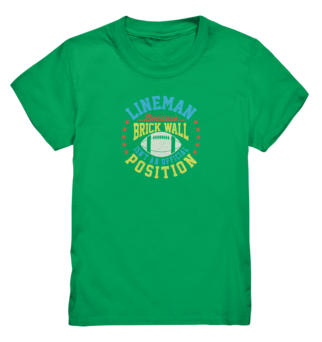 Lineman Brick Wall - Kids Premium Shirt