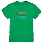 Flag Football Word Bubble - Kids Premium T-Shirt