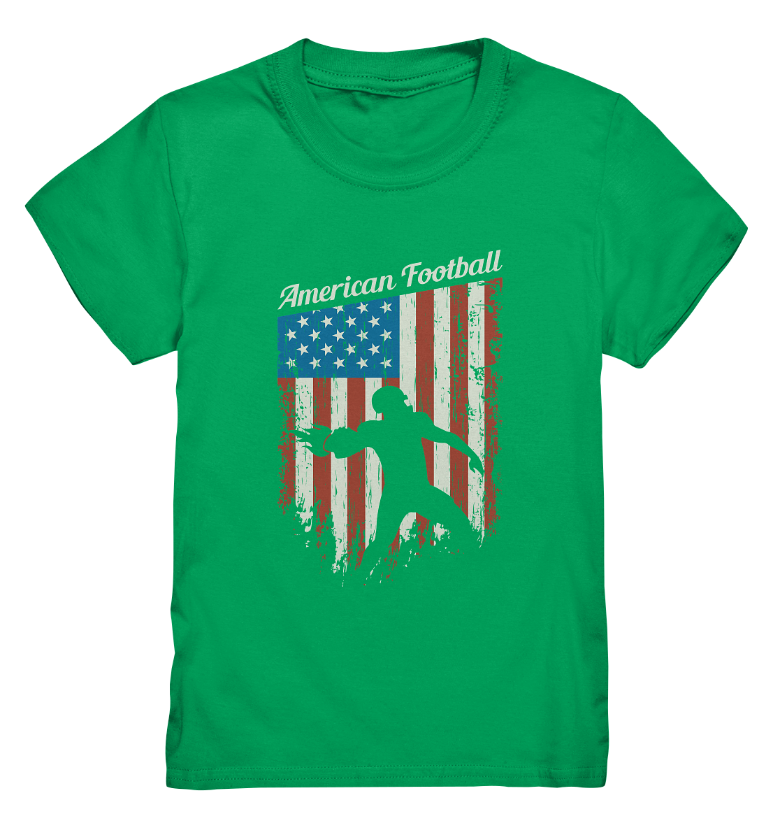 American Football Banner - Kids Premium Shirt