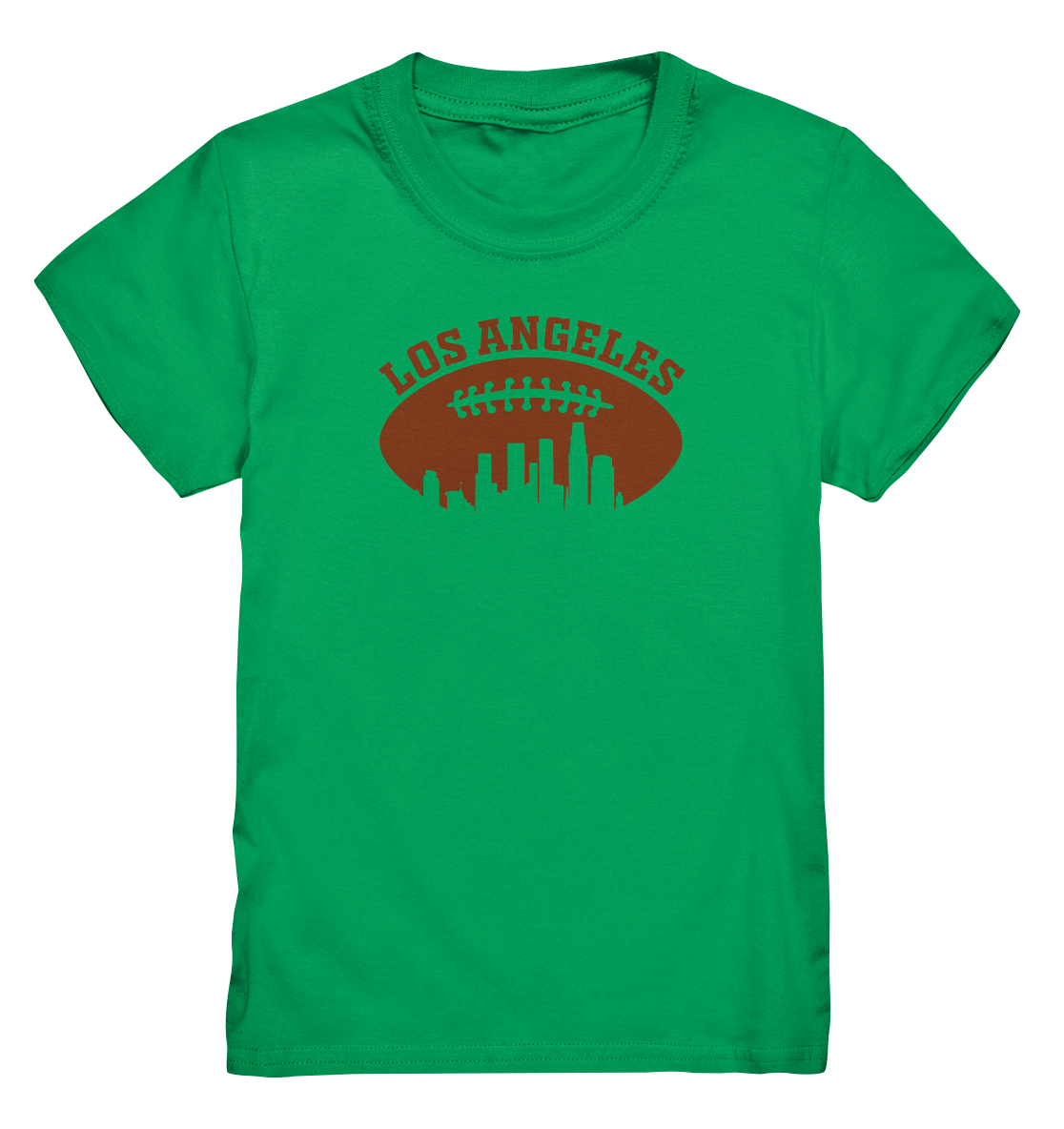 Los Angeles Football Silhouette - Kids Premium Shirt