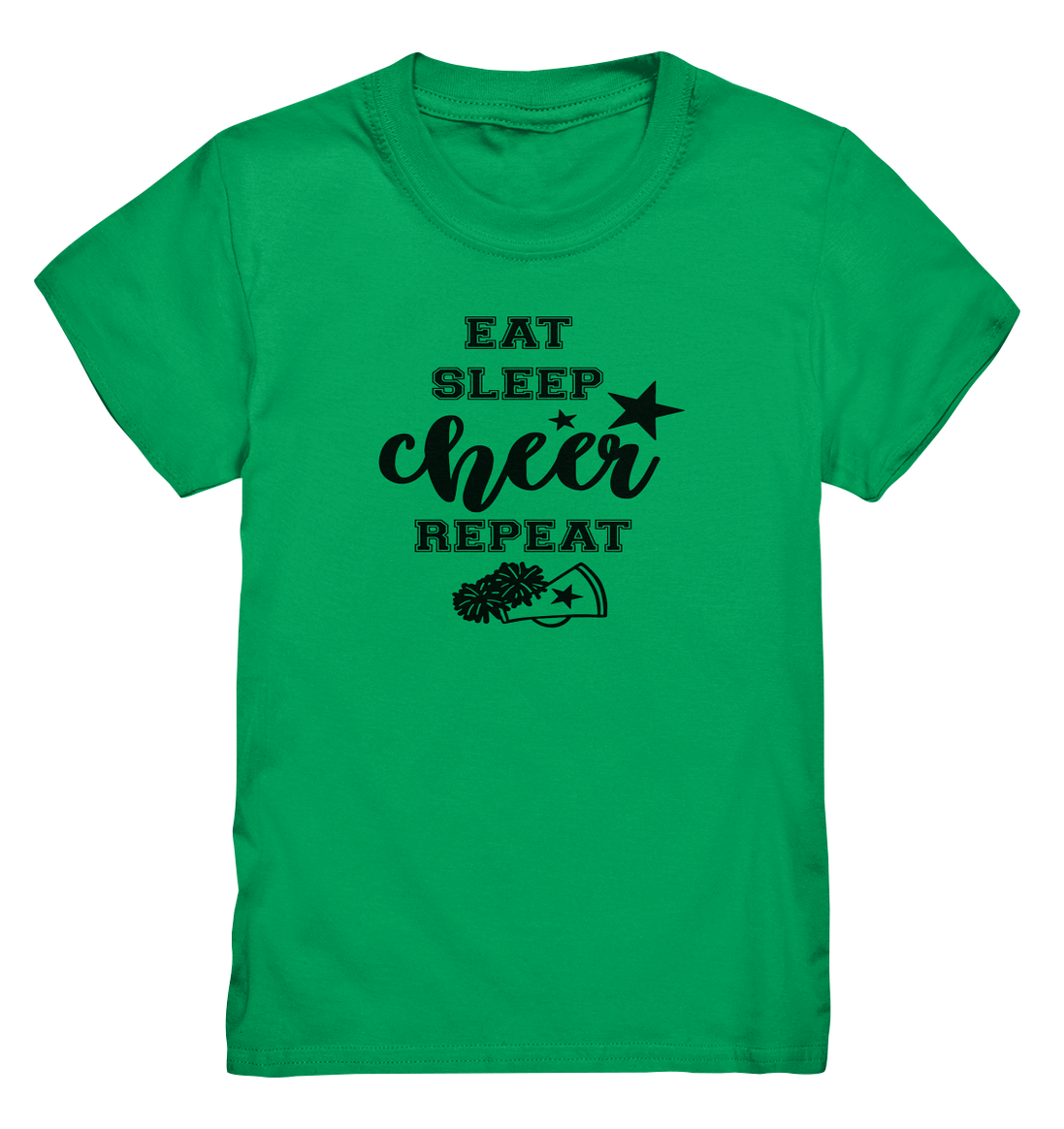 Eat Sleep Cheer Repeat - Kids Premium Shirt