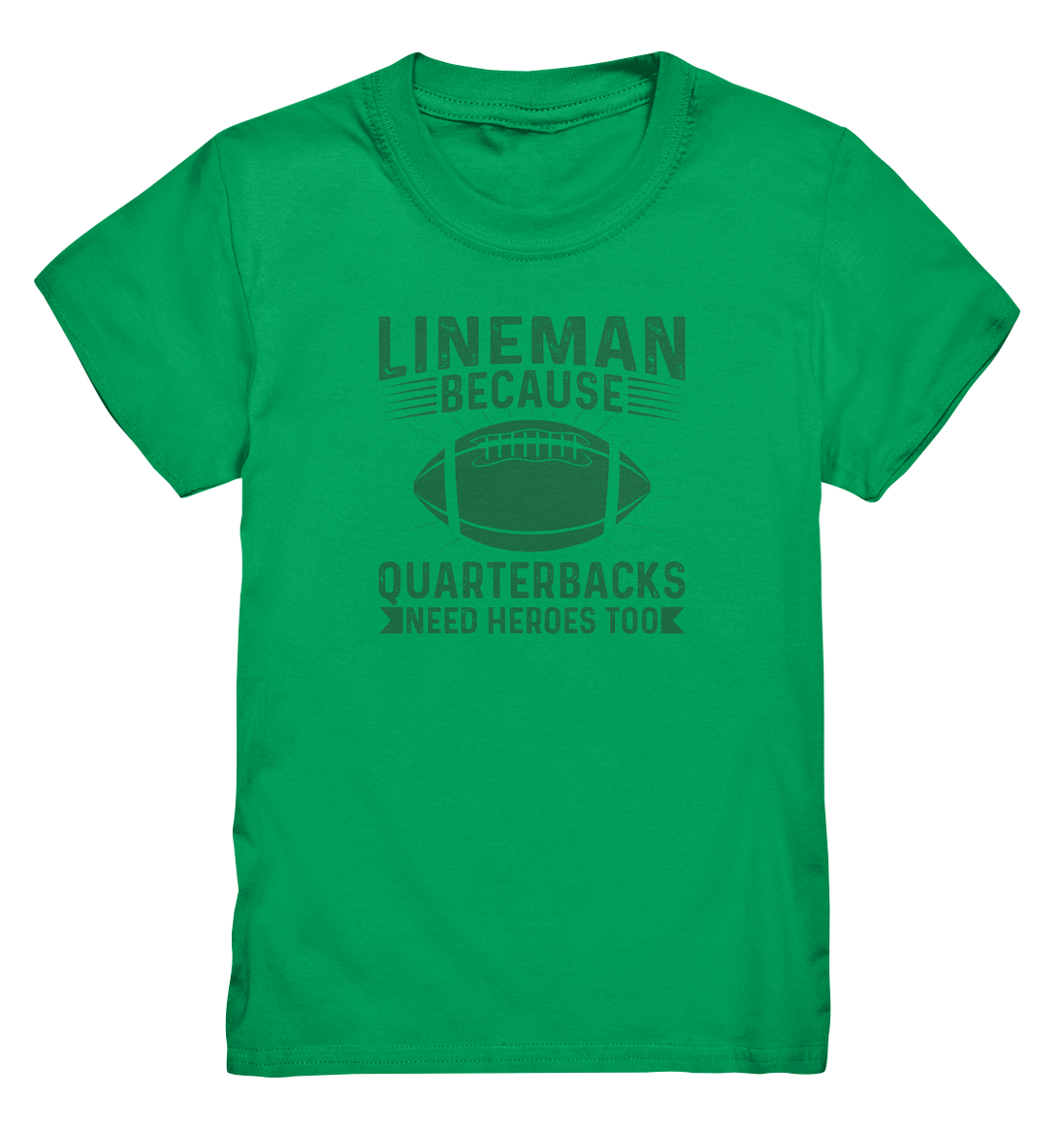 Lineman Heroes Green - Kids Premium Shirt