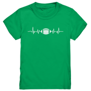 Football Heartbeat - Kids Premium Shirt