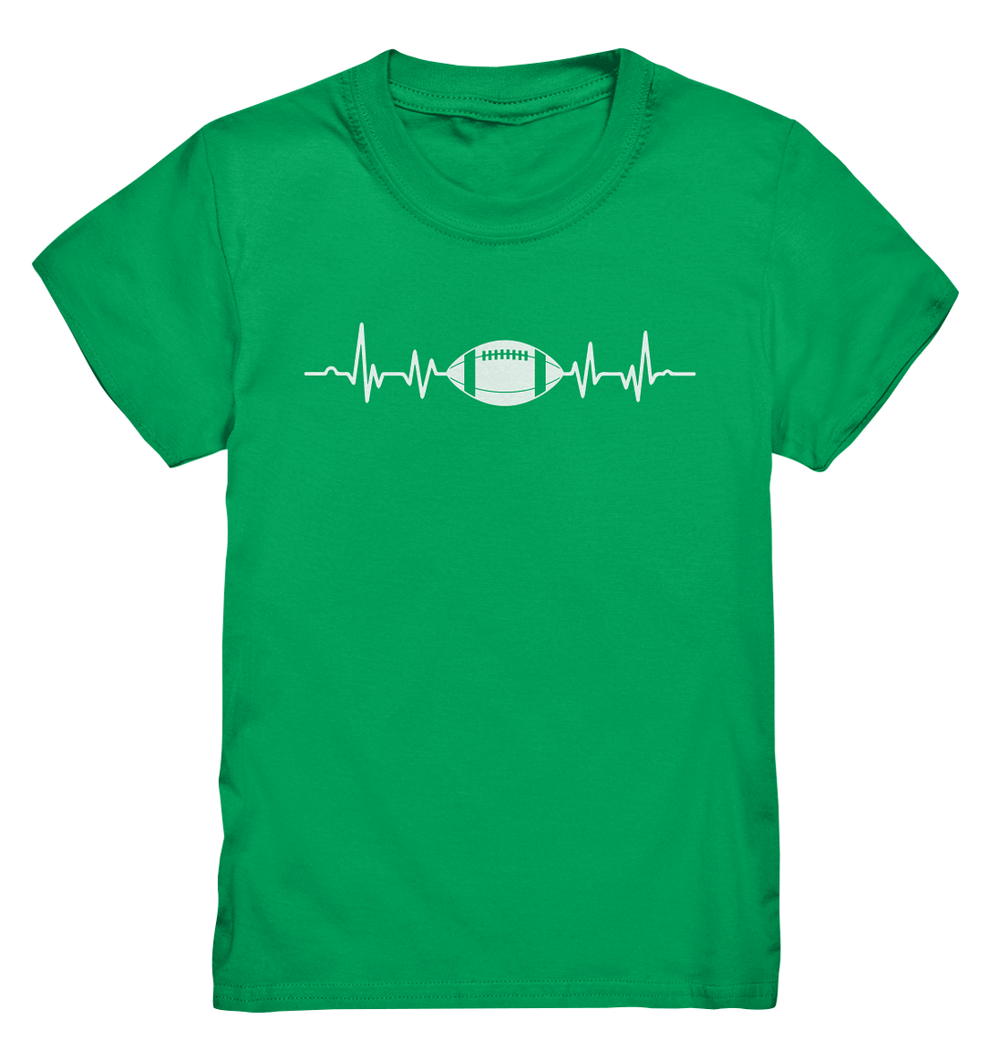 Football Heartbeat - Kids Premium Shirt