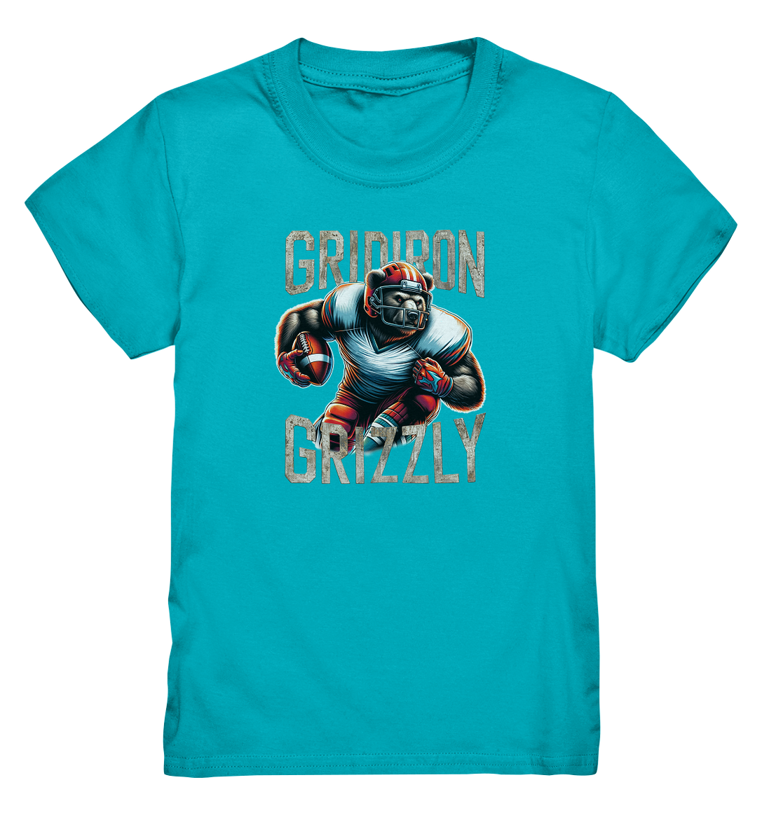 Gridiron Grizzly - Kids Premium Shirt