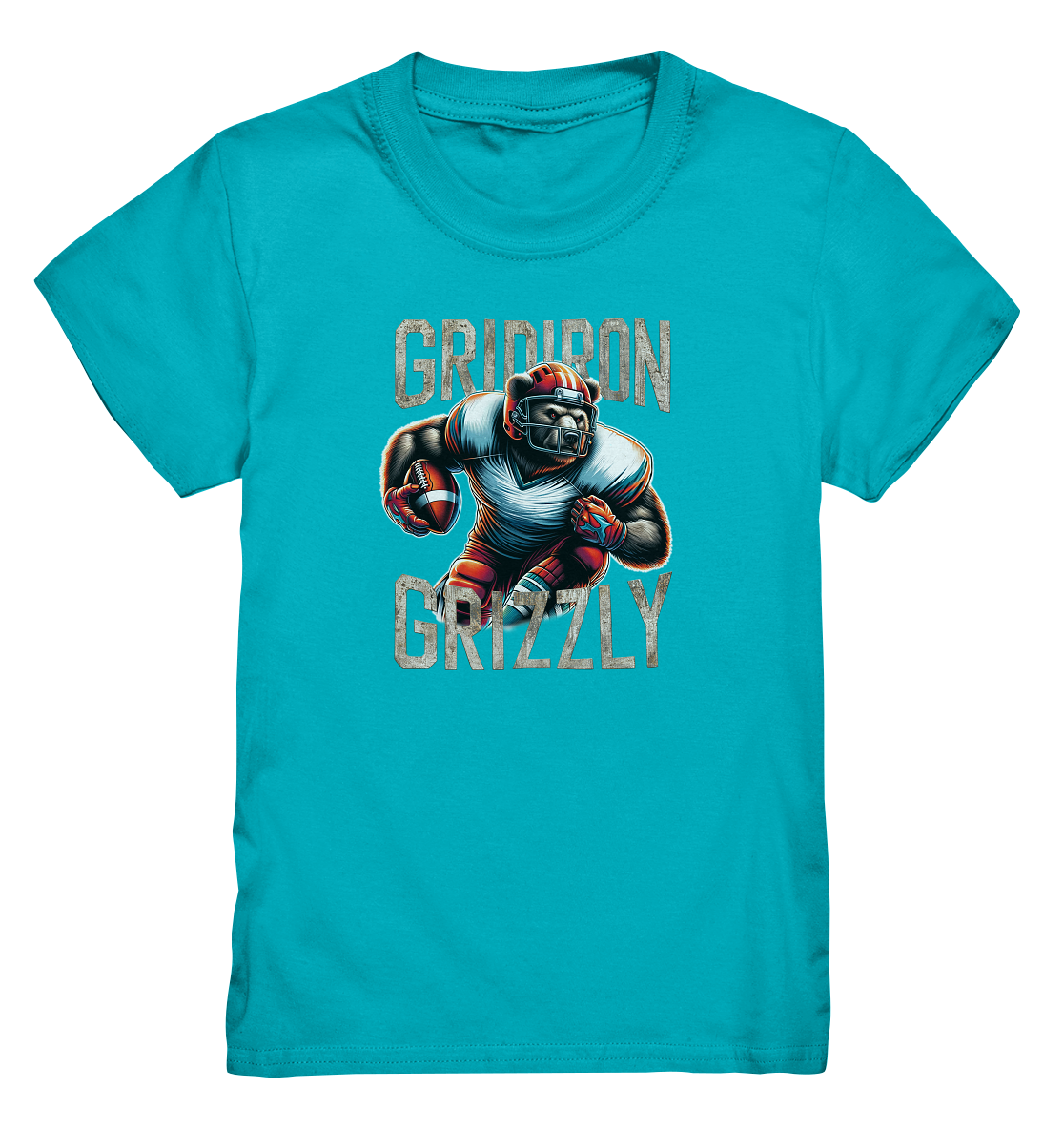 Gridiron Grizzly - Kids Premium Shirt