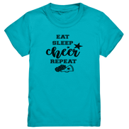 Eat Sleep Cheer Repeat - Kids Premium Shirt