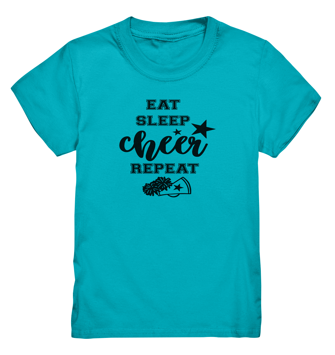 Eat Sleep Cheer Repeat - Kids Premium Shirt