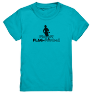 Playoff Flag Football  Women black  - Kids Premium Shirt